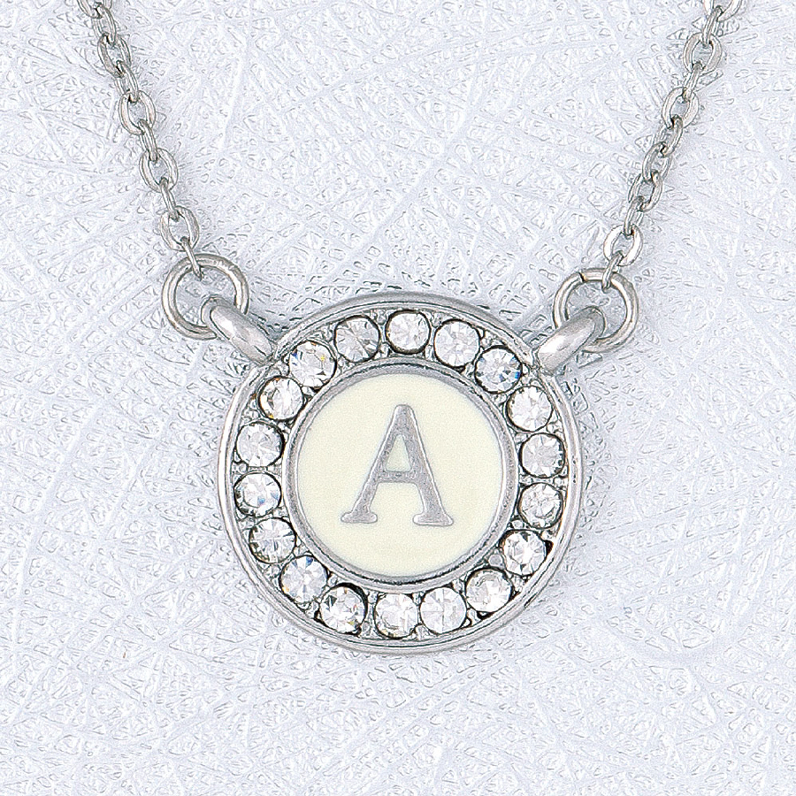 A-Z AVAILABLE; CHAIN 18"