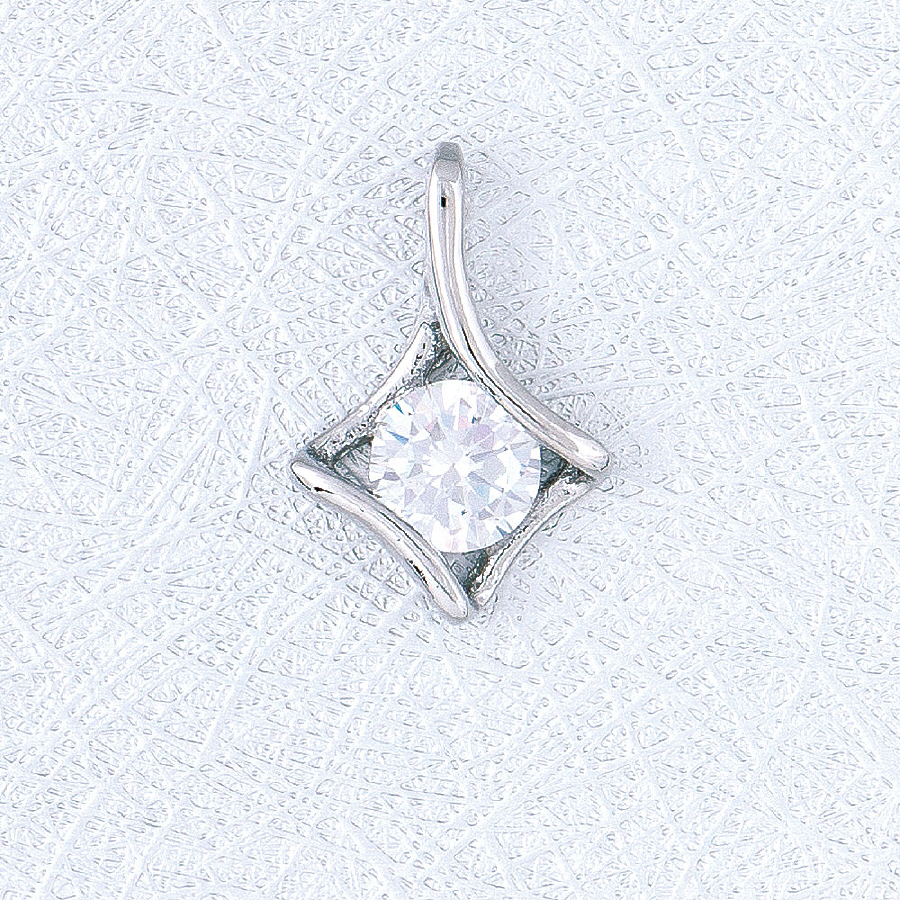SOLITAIRE CZ IN WHITE GOLD