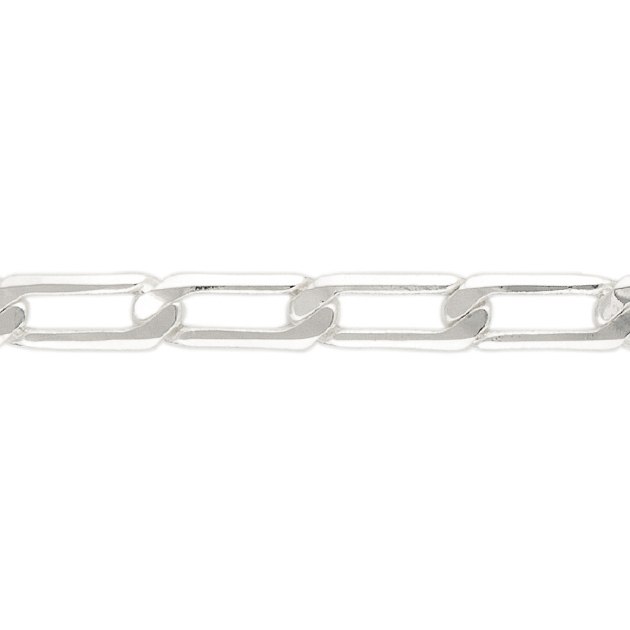 CLEARANCE!--4.5MM ITALIAN LINK IN SILVER PLATE