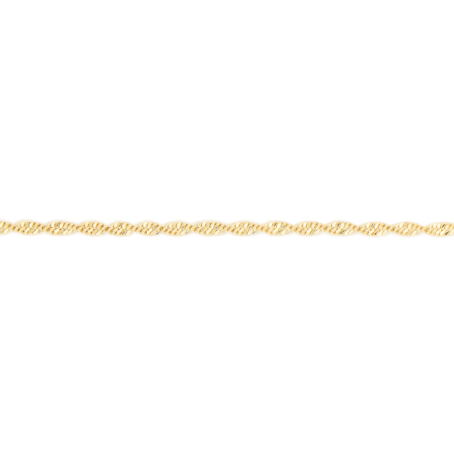 1.25 MM ROPE WITH 50 MILS GOLD PLATING